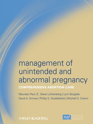 cover image of Management of Unintended and Abnormal Pregnancy